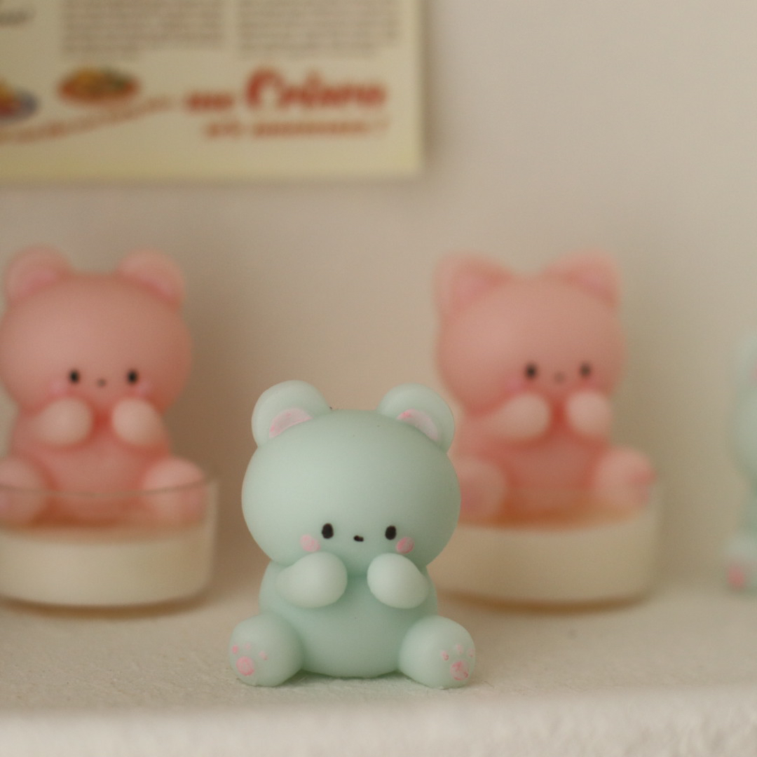 Bunny Cake Mold - Easter Cute Rabbit Bear Silicone Candle