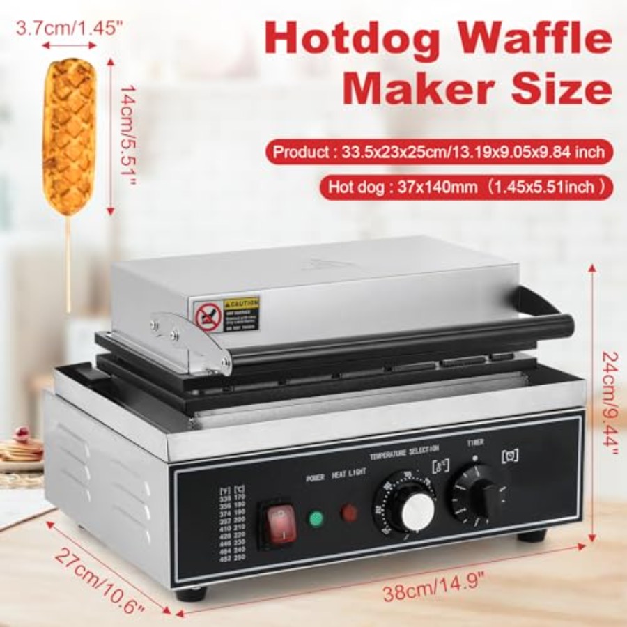 Commercial Corn Dog Maker 1550 - Corn Dog Stick recensie en prijs