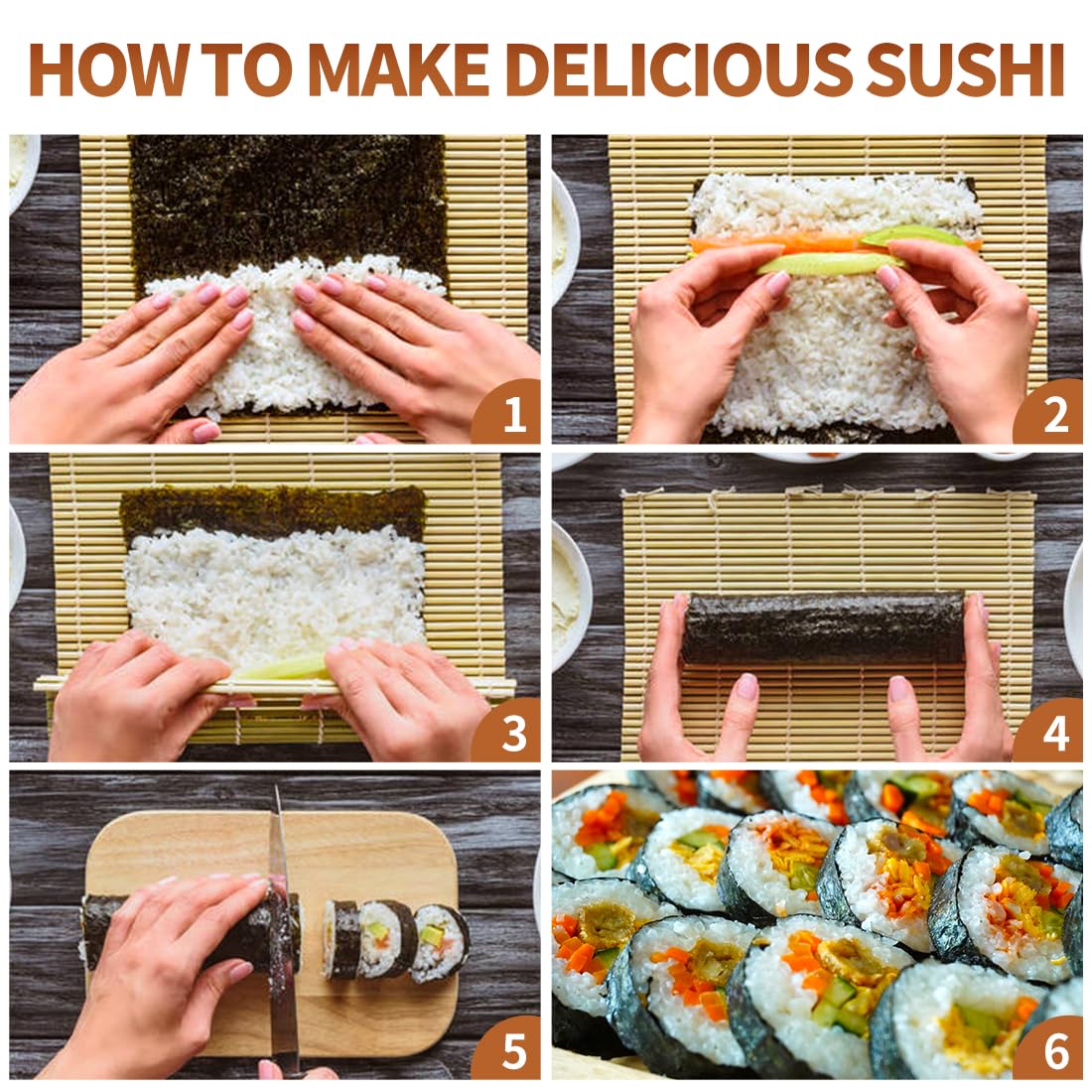 Sushi Making Set With Various  - Spring Roll Wrapper recensie en prijs