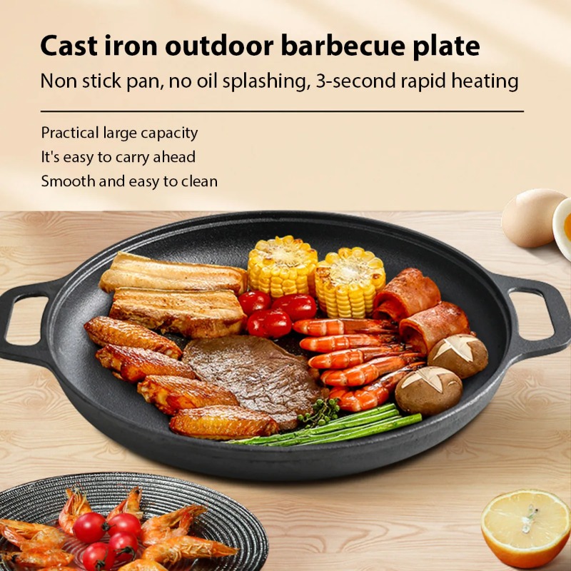 Cast Iron Frying Pan Non-stick - Danish Pancake Pan recensie en prijs