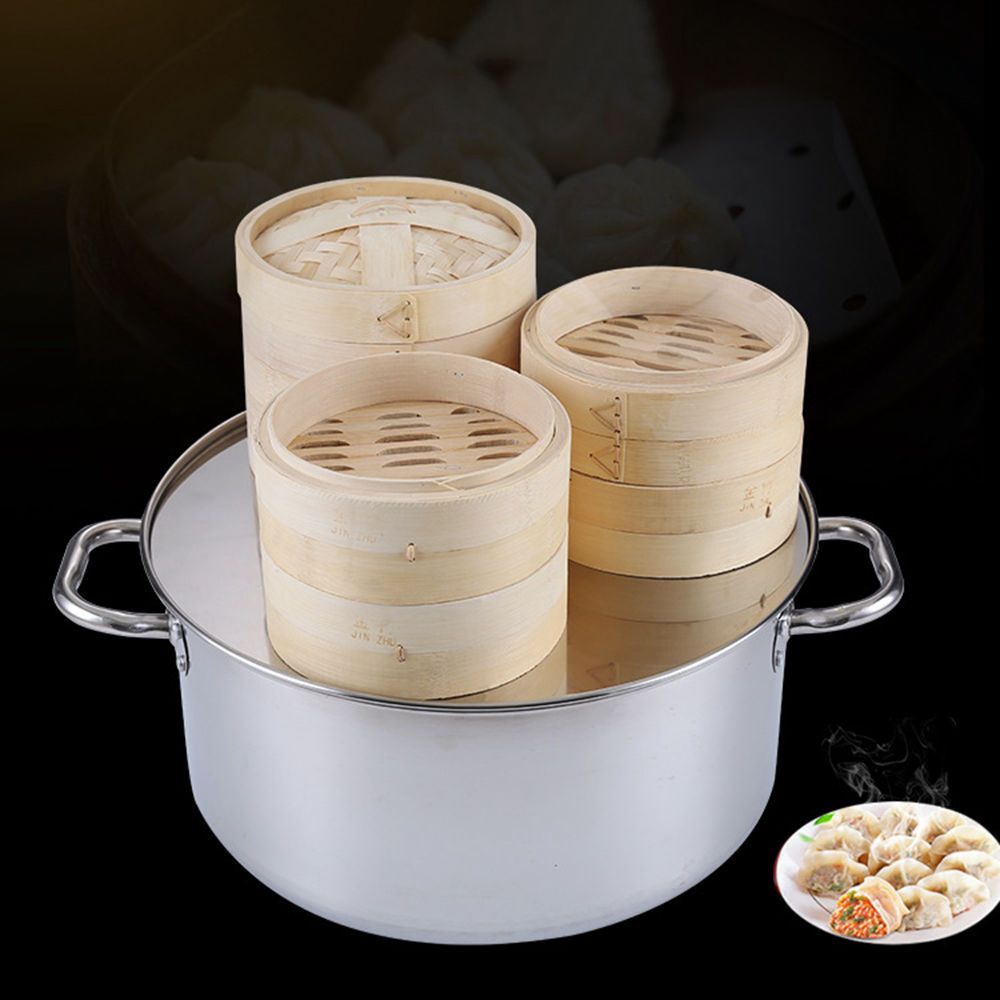 Steaming With Lid Cooking Tool - Bao Steamer Bamboo recensie en prijs
