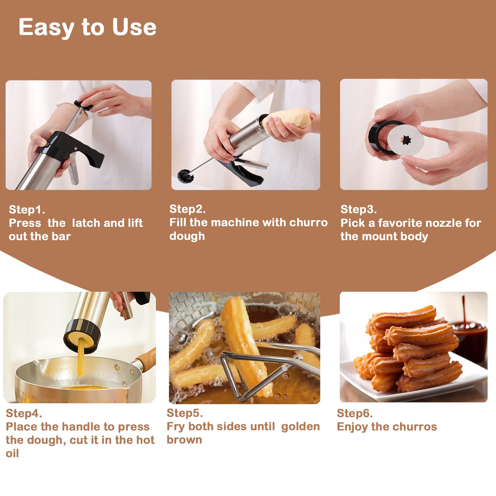 Traditional Churro Maker Machi - Churros Maker Gun recensie en prijs