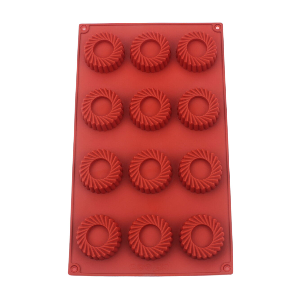 12 Holes Circular Vortex Shape - Donut Mold Silicone recensie en prijs
