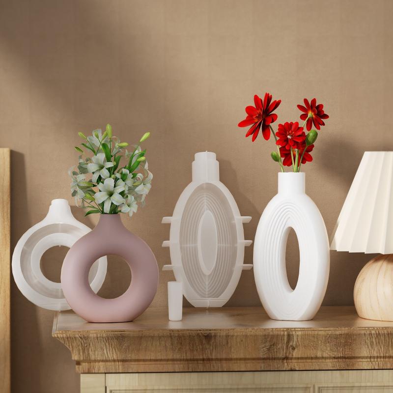 Nordic Donut Shape Vase Silico - Donut Mold Silicone recensie en prijs