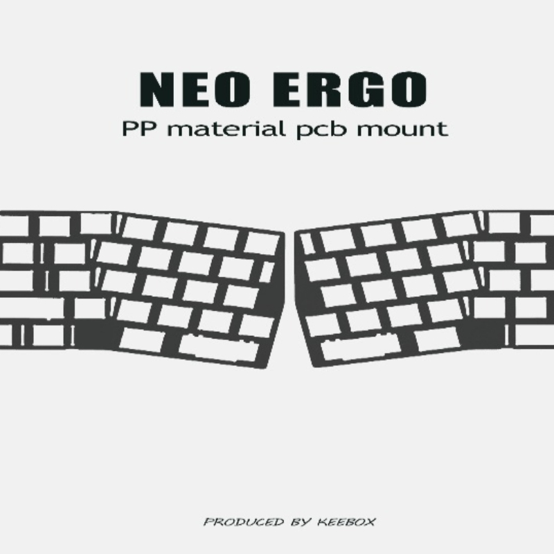 Neo Ergo Keyboard Positioning  - Crepe Pan Carbon recensie en prijs