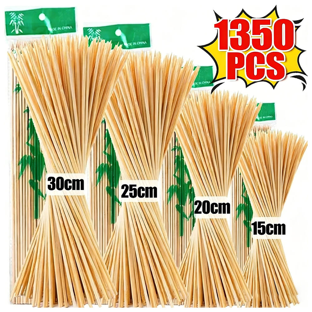 1350/90Pcs Natural BBQ Skewers - Corn Dog Stick recensie en prijs