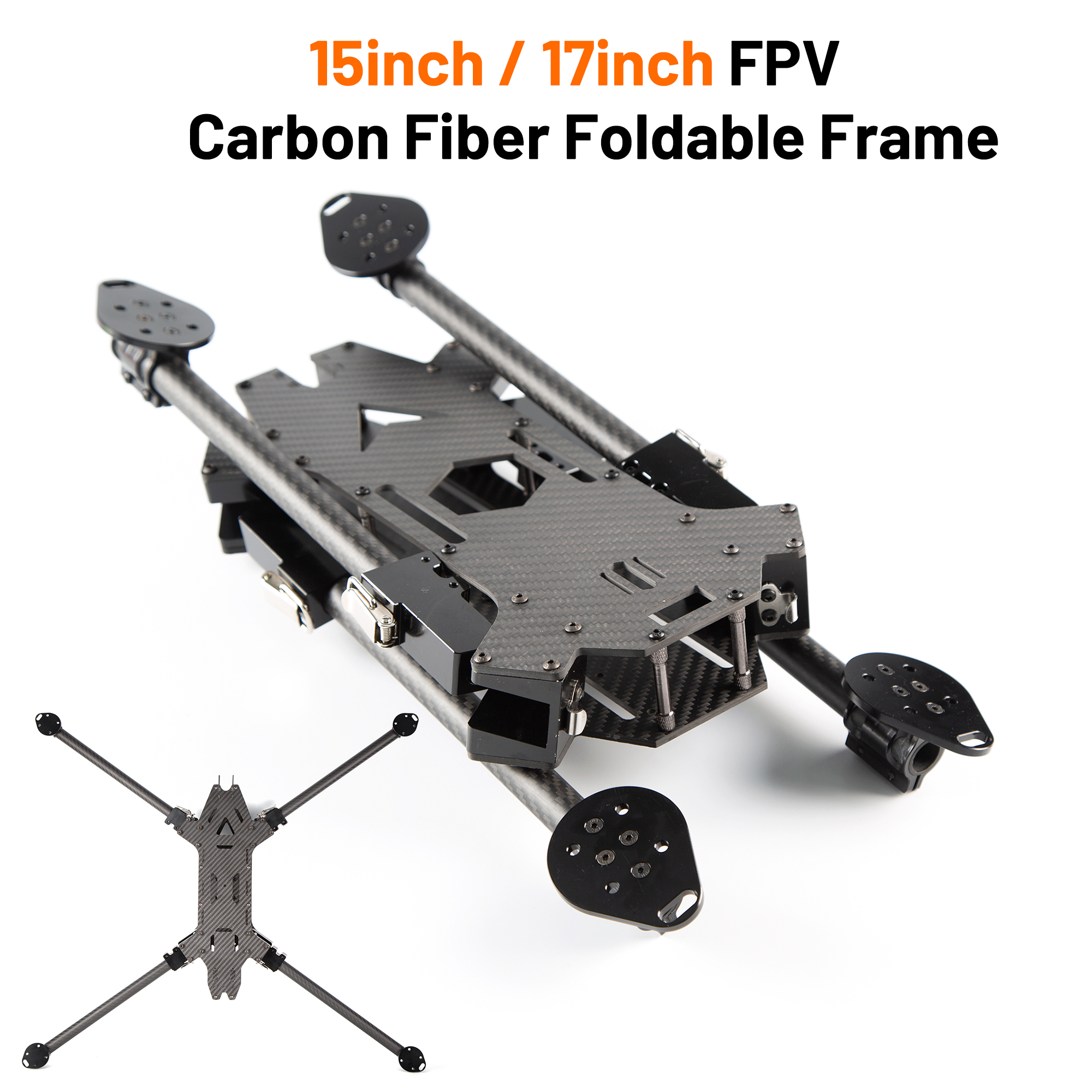 15inch /17inch FPV Carbon Fibe - Crepe Pan Carbon recensie en prijs