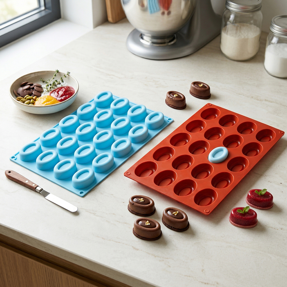 20 cavity oval donut silicone  - Donut Mold Silicone recensie en prijs