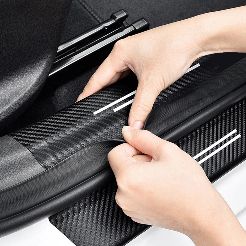Car Door Threshold Scuff Plate - Crepe Pan Carbon recensie en prijs