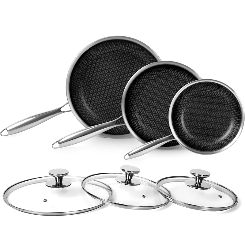 Stainless Steel Frying Pan wit - Egg Waffle Pan recensie en prijs