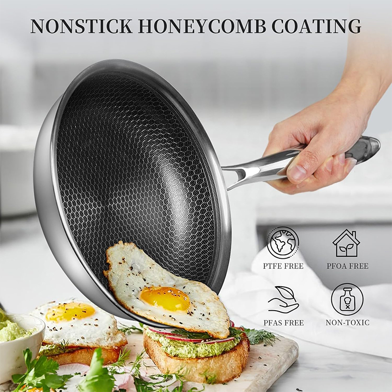 Stainless Steel Frying Pan wit - Egg Waffle Pan recensie en prijs