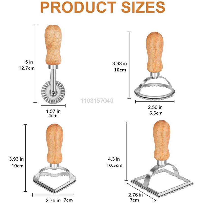 3/4Pcs Manual Pasta Molds Set  - Dumpling Press Set recensie en prijs