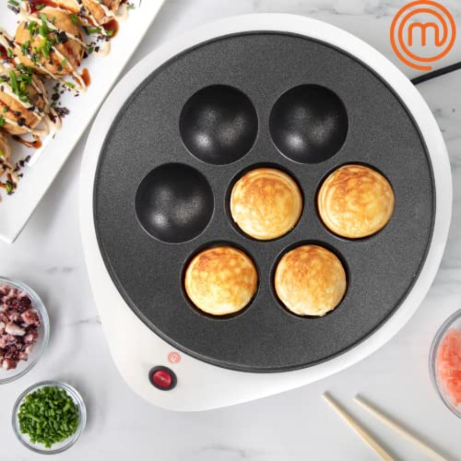 MasterChef Electric Ebelskiver - Takoyaki Grill Plate recensie en prijs