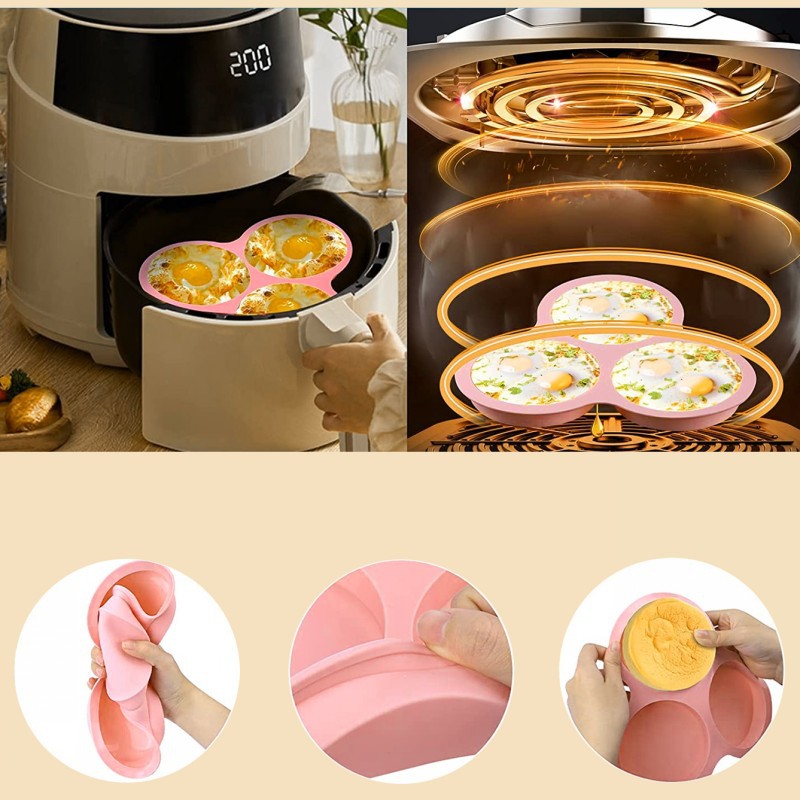 Reusable Silicone Air Fryer Eg - Egg Waffle Pan recensie en prijs
