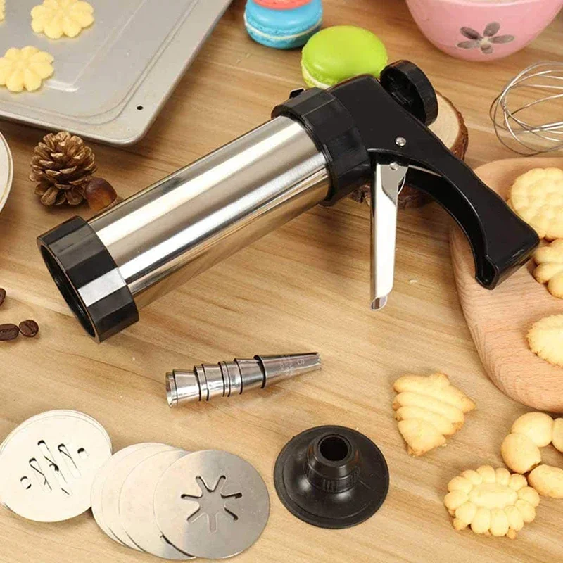 Cookie Press Gun Kit Stainless - Churros Maker Gun recensie en prijs