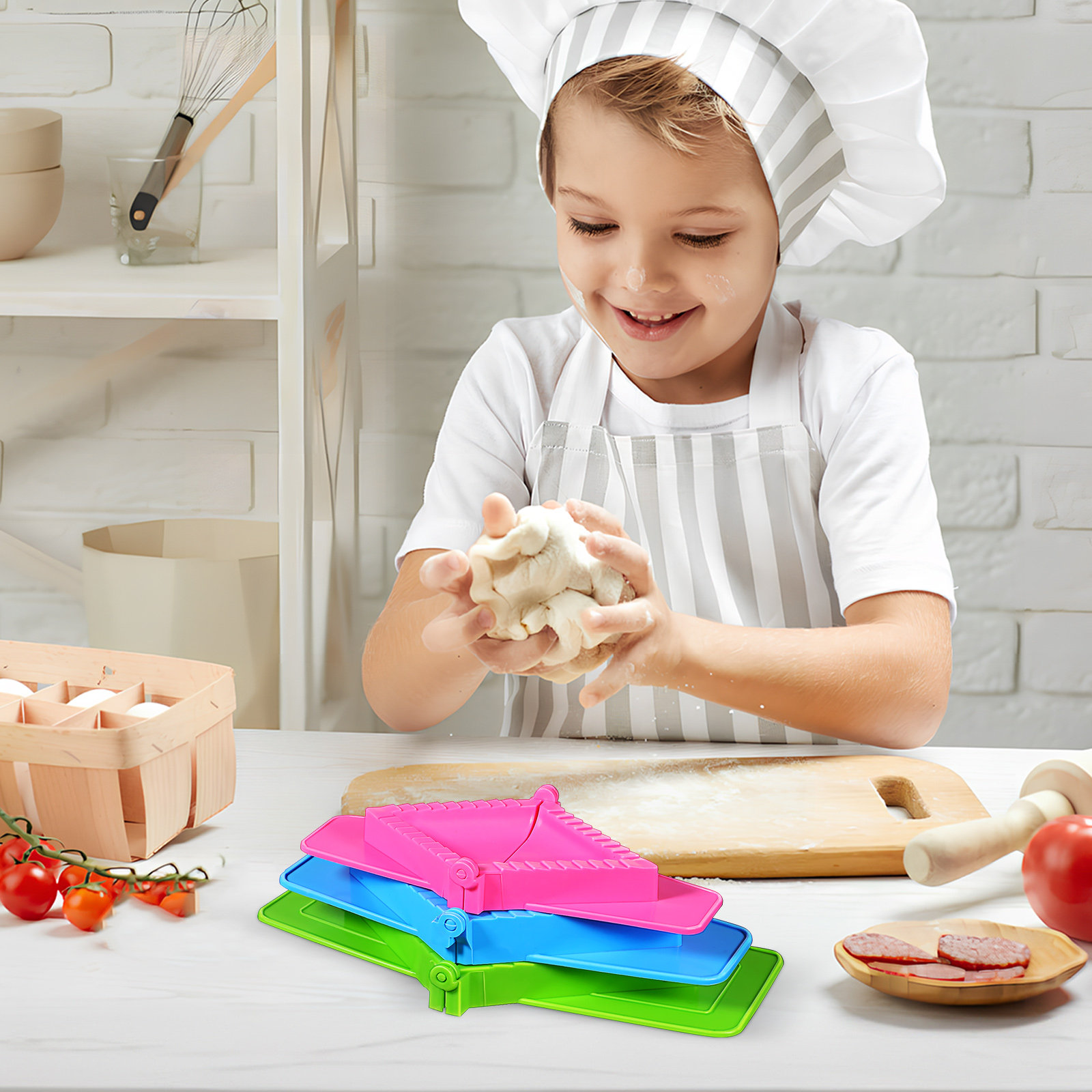 3Pcs Dumpling Mold Plastic Set - Dumpling Press Set recensie en prijs