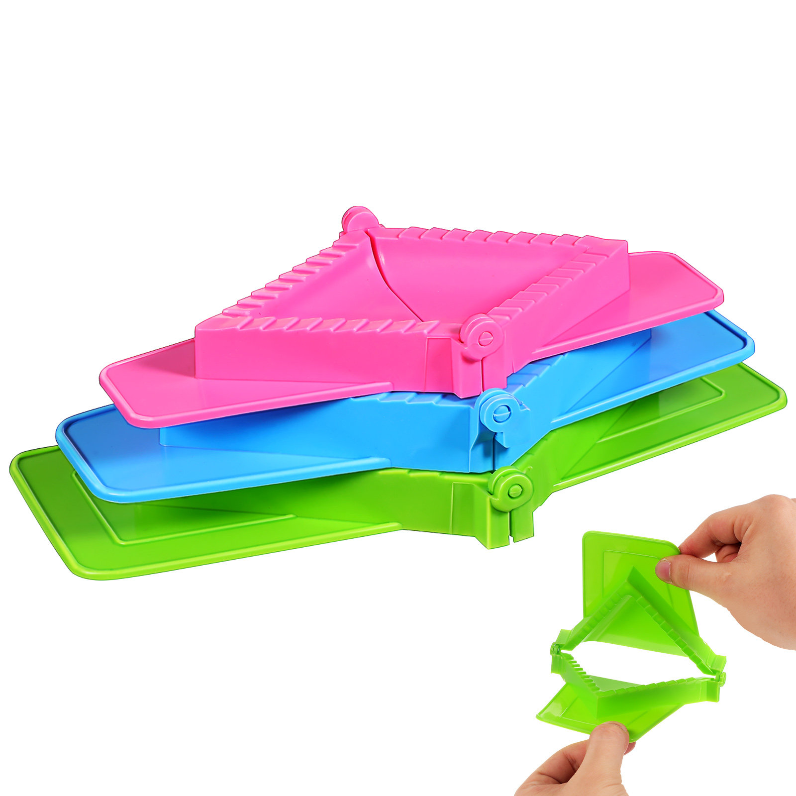 3Pcs Dumpling Mold Plastic Set - Dumpling Press Set recensie en prijs
