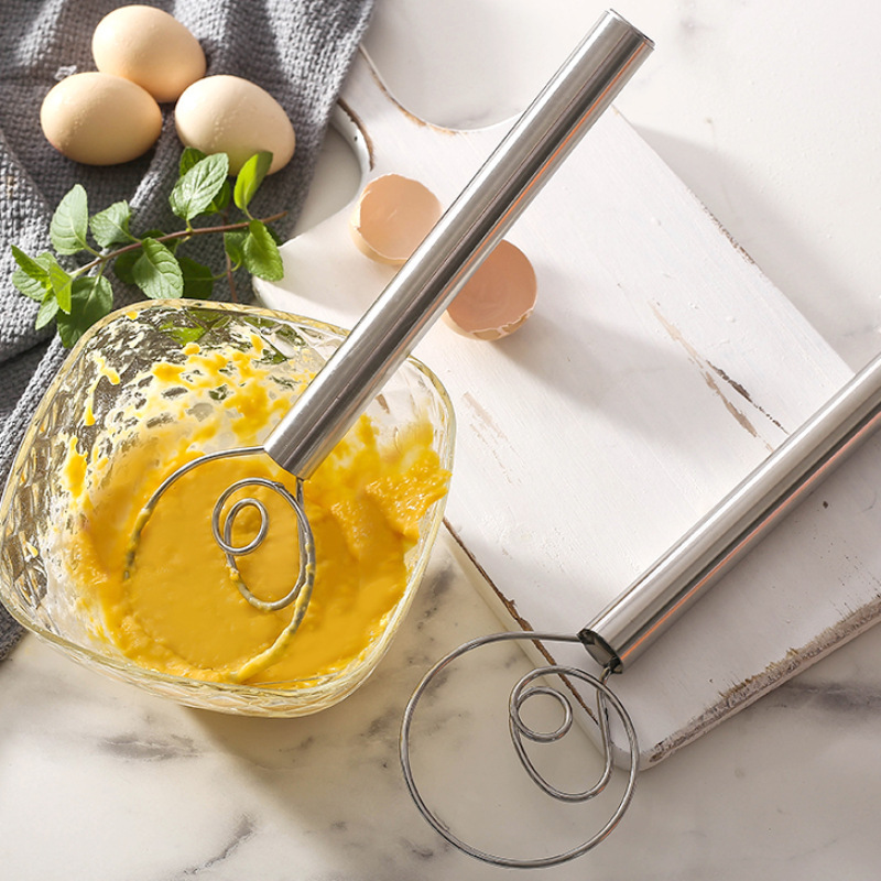Danish Dough Whisk - Stainless - Danish Pancake Pan recensie en prijs