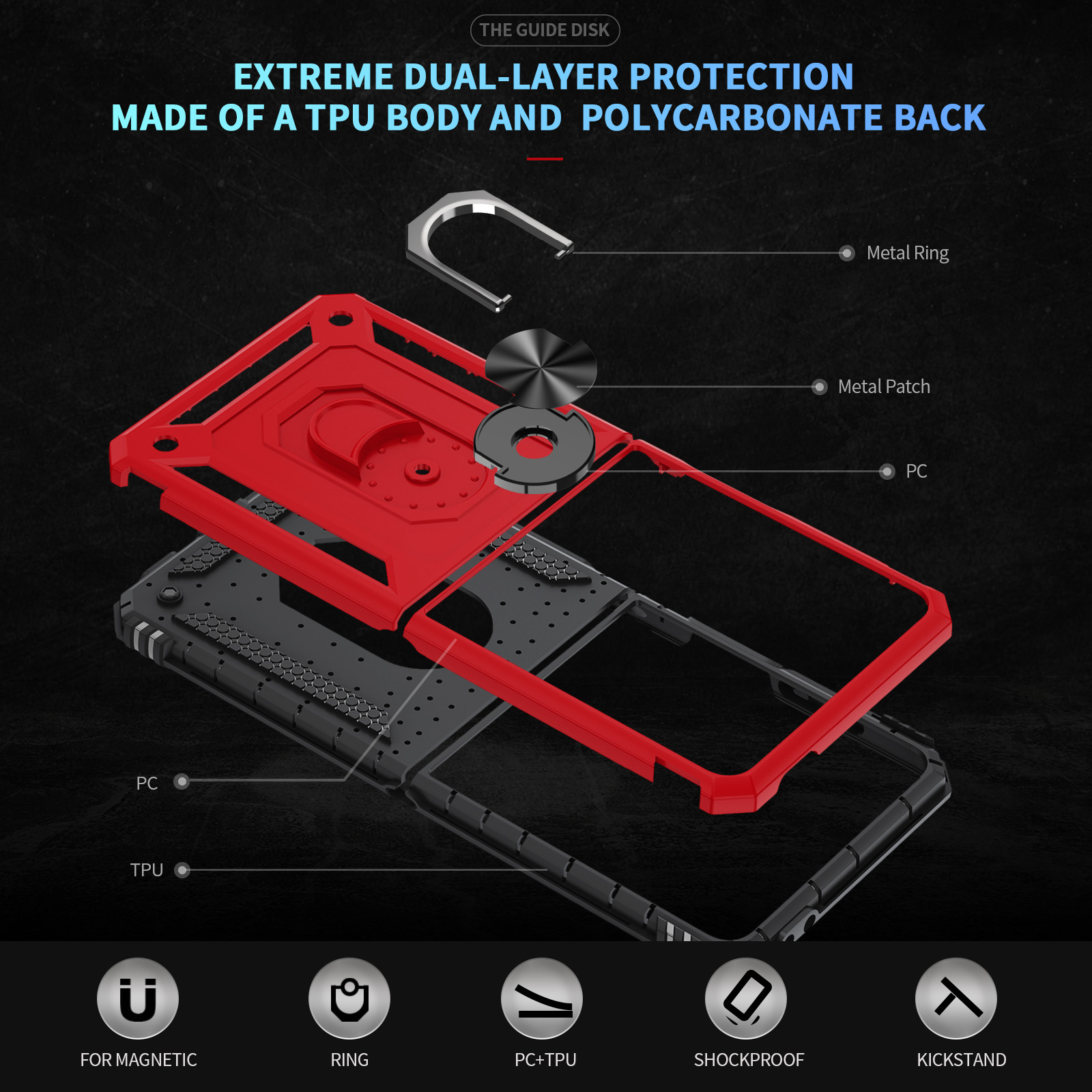 Military-grade Shockproof Phon - Taco Stand Holder recensie en prijs