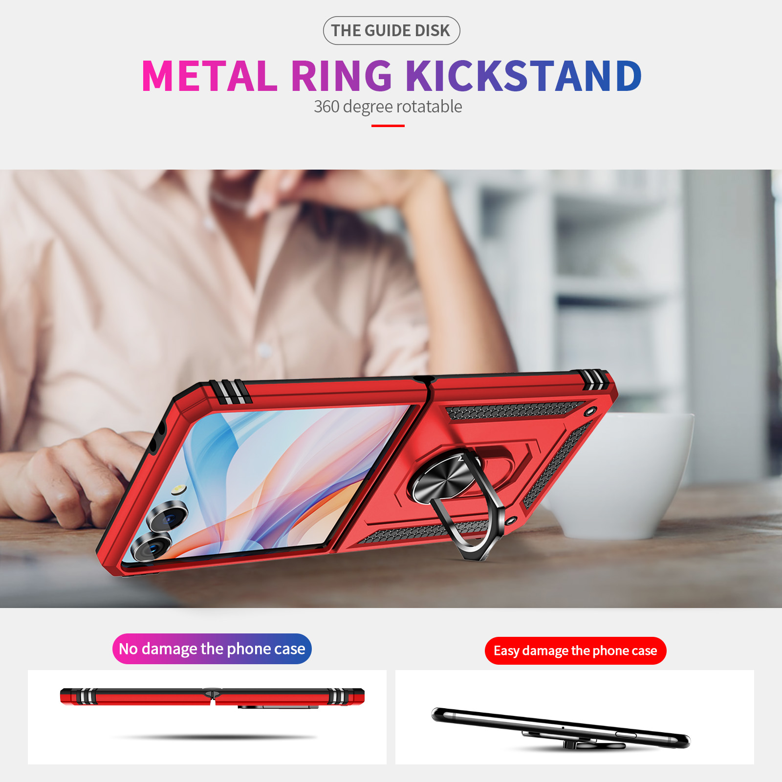 Military-grade Shockproof Phon - Taco Stand Holder recensie en prijs