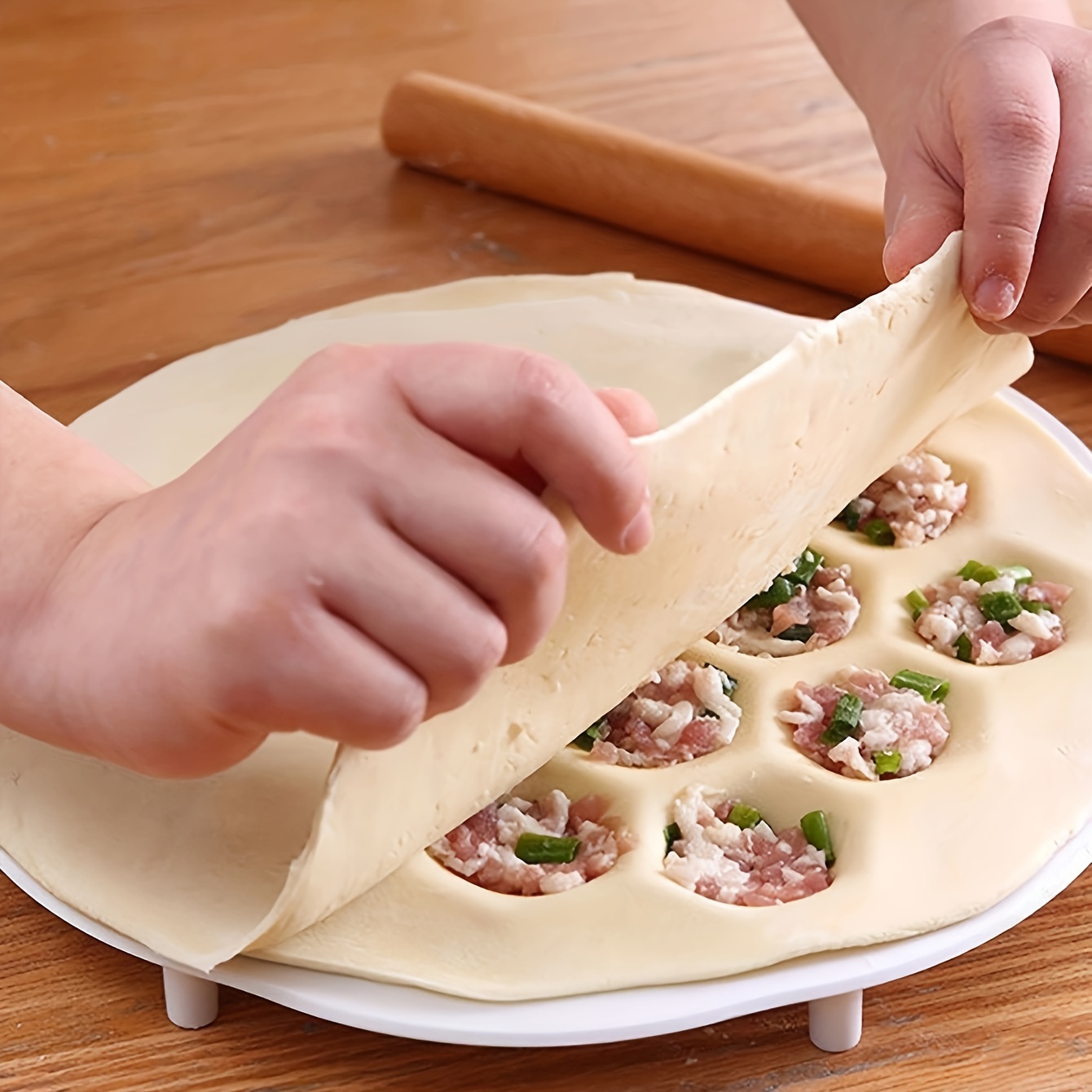 1pc- Simple Chinese Dumplings  - Dumpling Press Set recensie en prijs