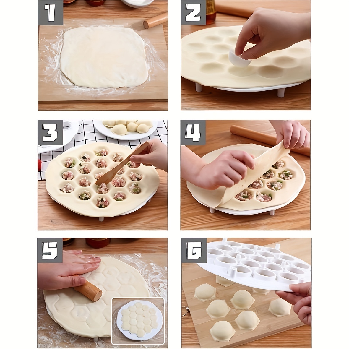 1pc- Simple Chinese Dumplings  - Dumpling Press Set recensie en prijs
