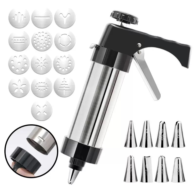 Multipurpose Aluminum Cookie M - Churros Maker Gun recensie en prijs