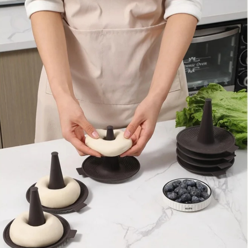 6Pcs Baking Mold Bread Donut P - Donut Mold Silicone recensie en prijs