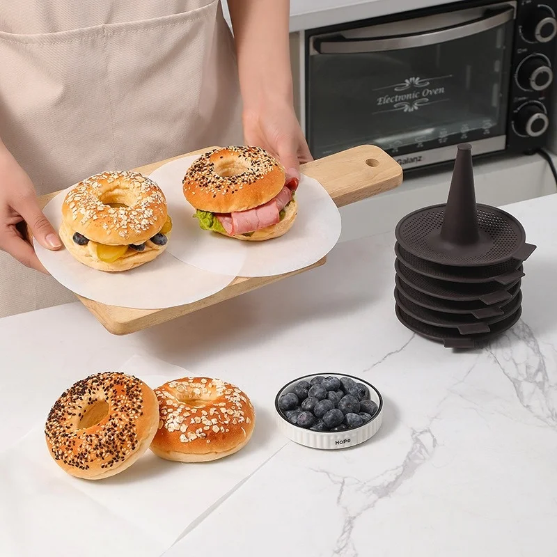 6Pcs Baking Mold Bread Donut P - Donut Mold Silicone recensie en prijs
