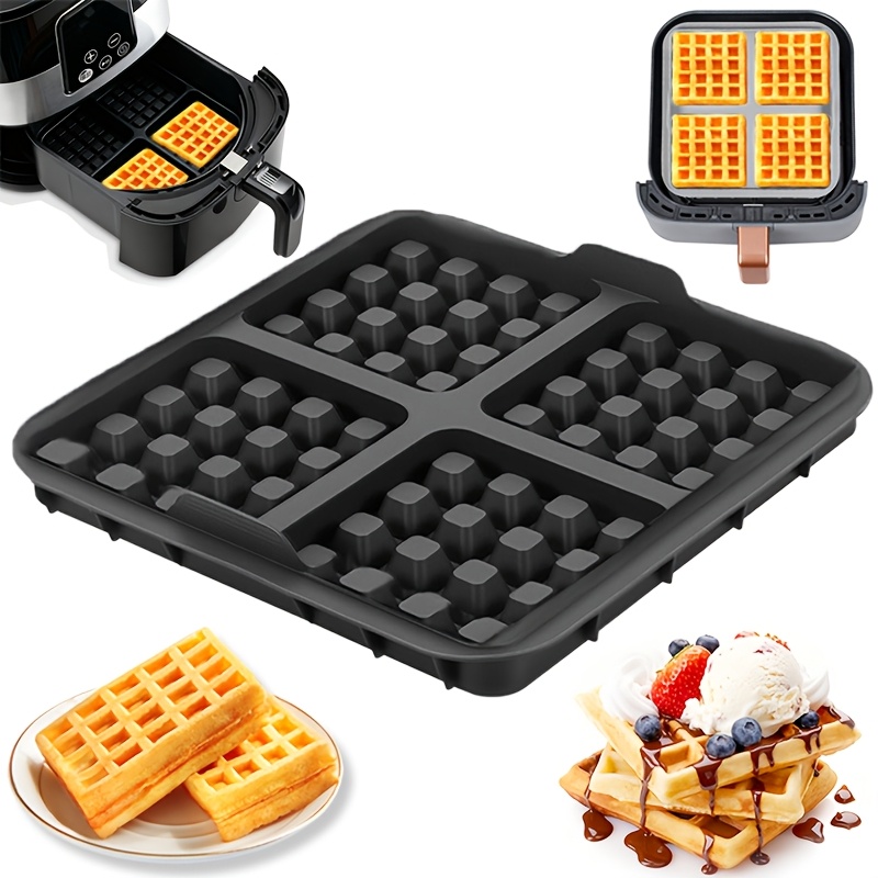 Square Waffle Mold, Non-Stick  - Mini Pancake Griddle recensie en prijs