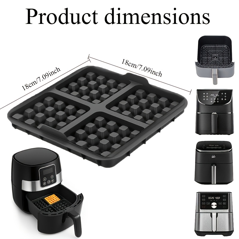 Square Waffle Mold, Non-Stick  - Mini Pancake Griddle recensie en prijs