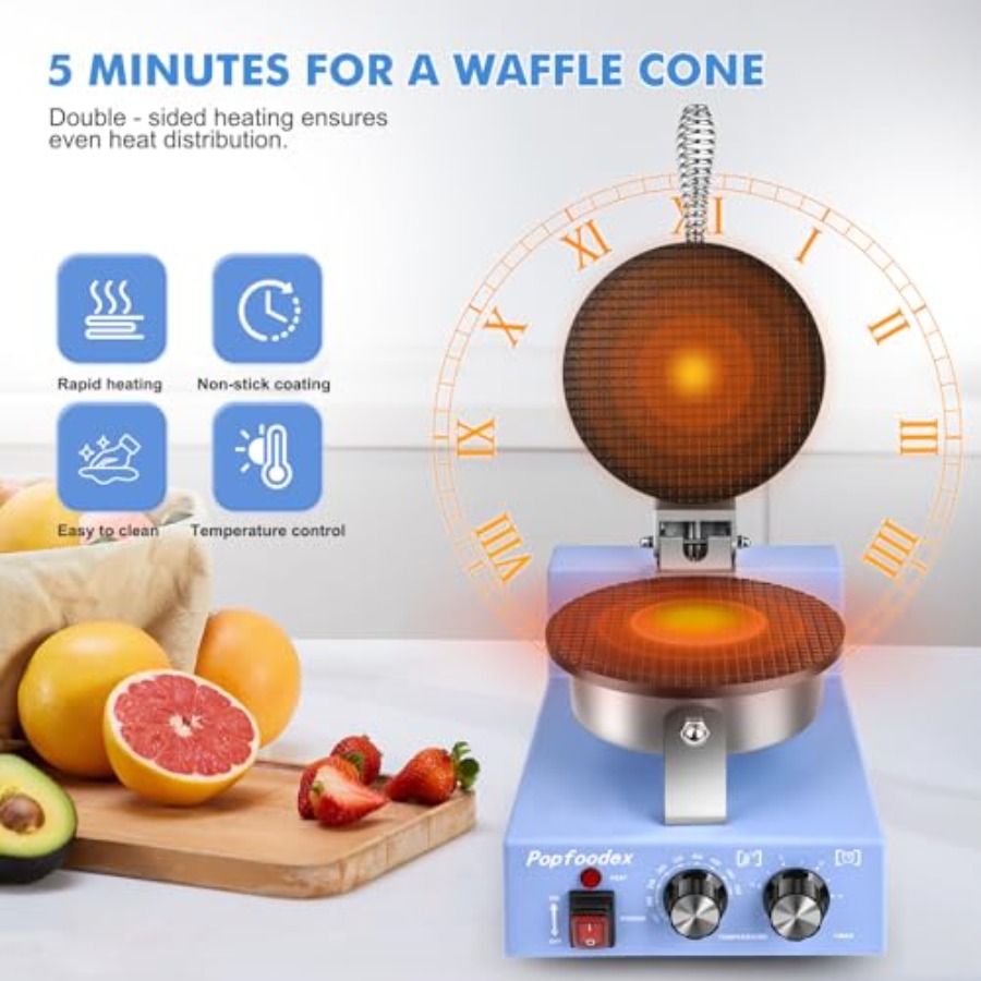 Commercial Waffle Cone Maker 1 - Waffle Cone Maker recensie en prijs