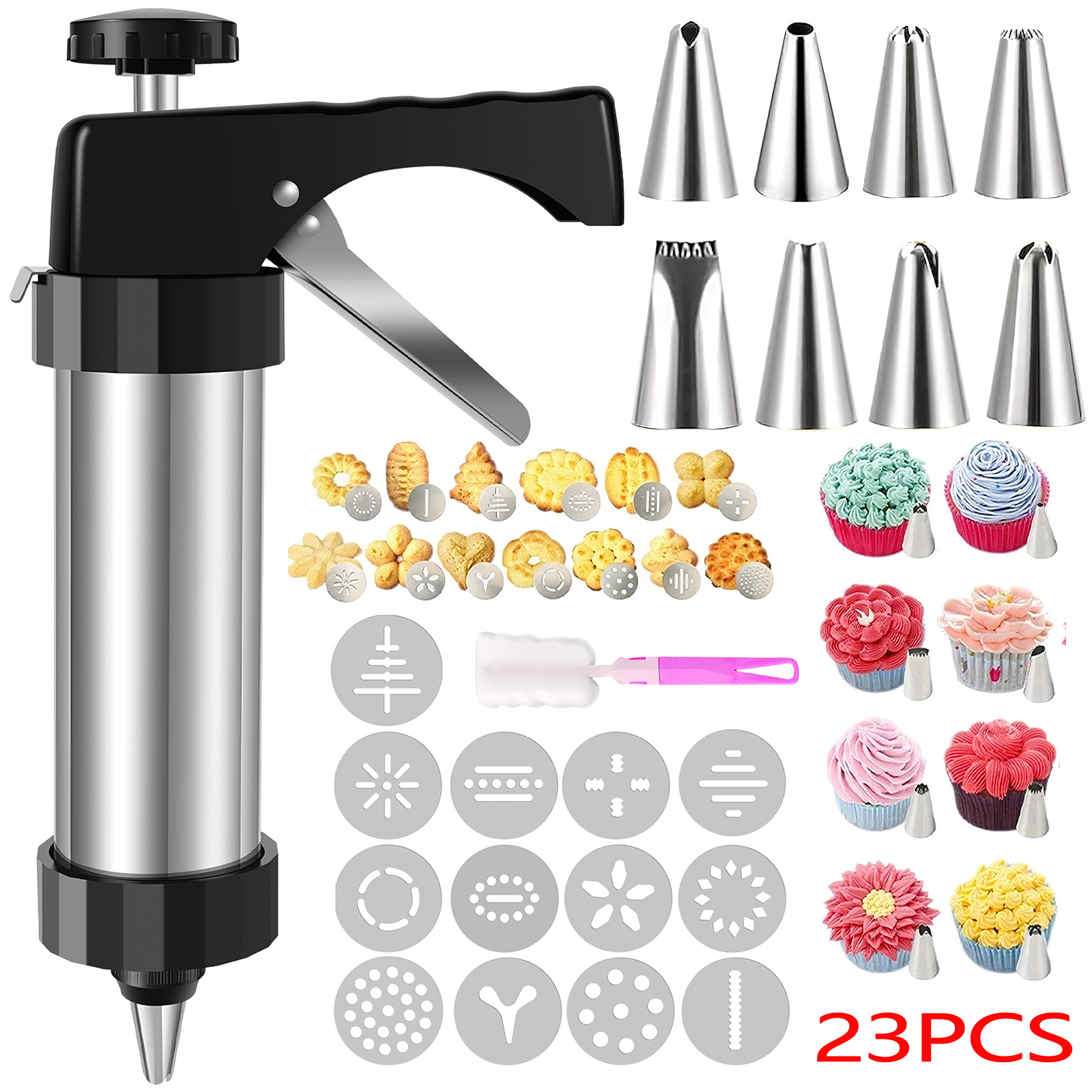 Christmas Cookie Press Gun and - Churros Maker Gun recensie en prijs