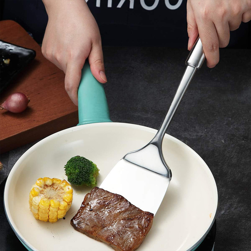 Stainless Steel Turner Long Ha - Okonomiyaki Spatula recensie en prijs