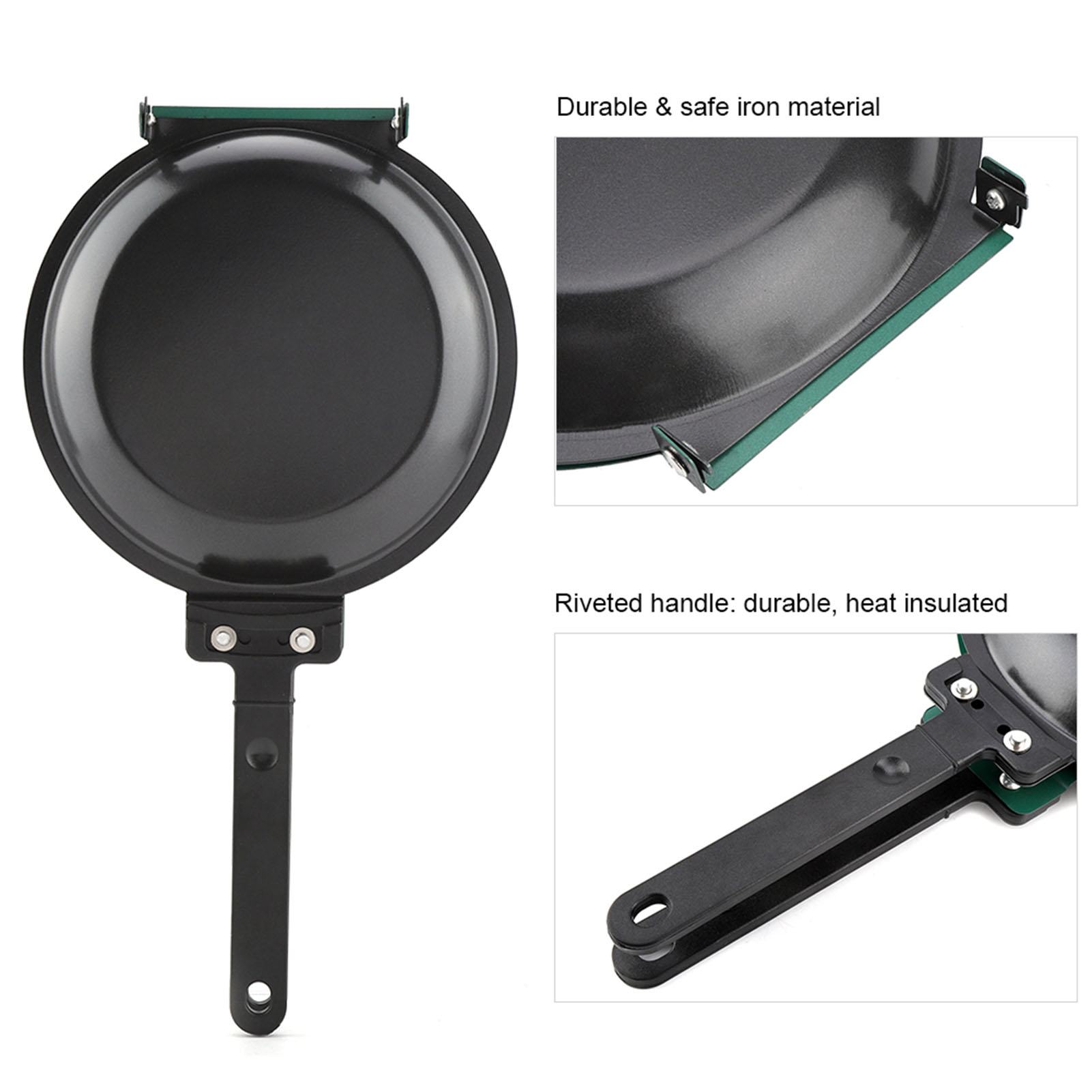 Double Side Titanium Steel Coa - Mini Pancake Griddle recensie en prijs