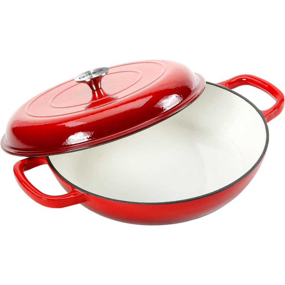 4.5L Dutch Oven Soup Pot Cast  - Cast Iron Corn recensie en prijs