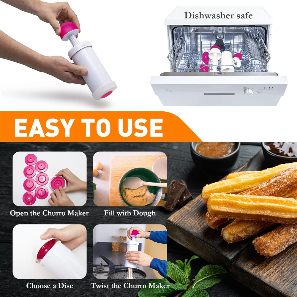 Plastic Churro Maker Kit Porta - Churros Maker Gun recensie en prijs