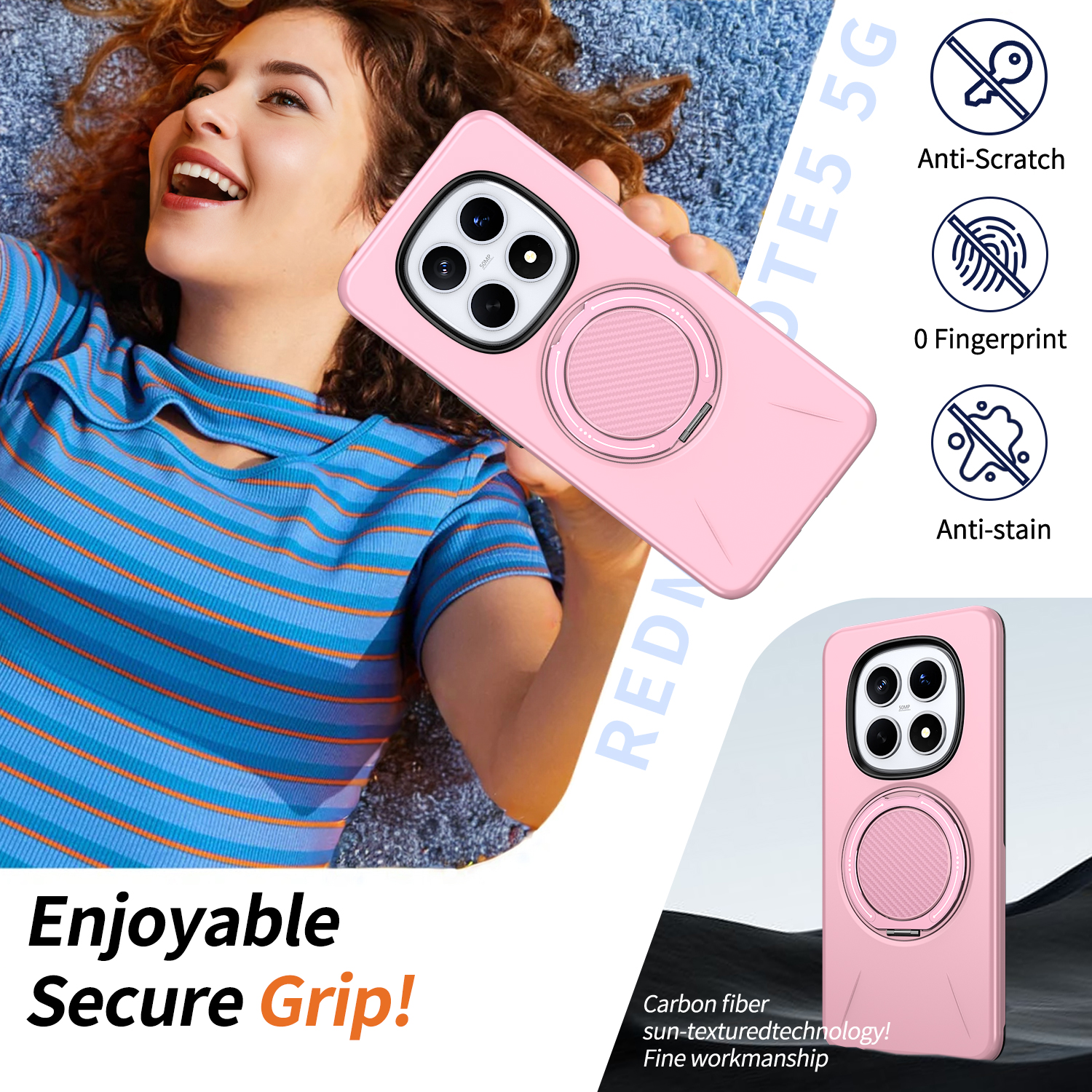 For Xiaomi Redmi Note 15 Pro P - Taco Stand Holder recensie en prijs