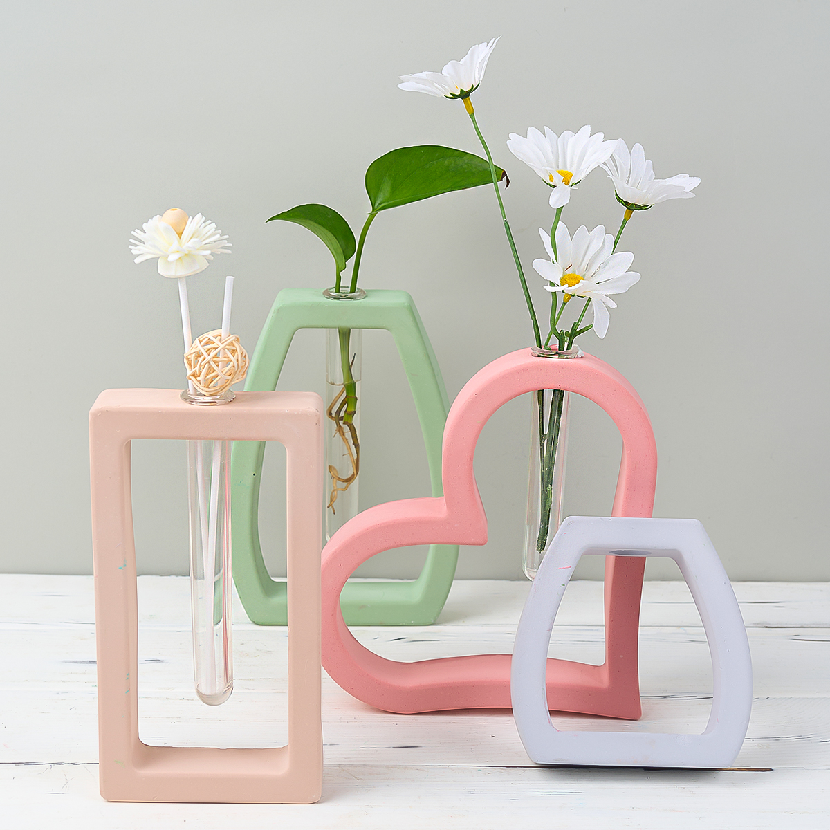 Hydroponic Test Tube Vase Sili - Potsticker Mold recensie en prijs