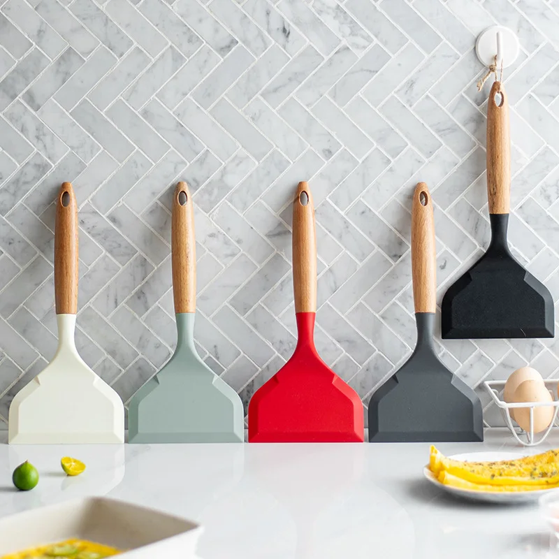 Non-stick Silicone Spatula Wid - Okonomiyaki Spatula recensie en prijs
