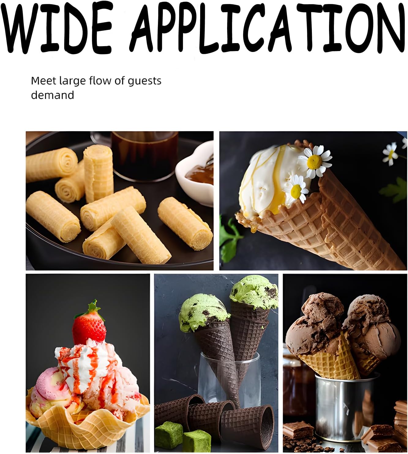 110V Commercial Double Station - Waffle Cone Maker recensie en prijs