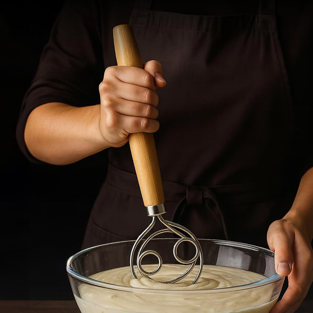 304 Stainless Steel Dough Whis - Danish Pancake Pan recensie en prijs