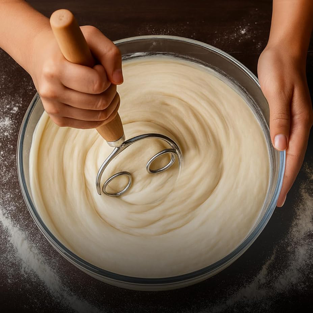 304 Stainless Steel Dough Whis - Danish Pancake Pan recensie en prijs