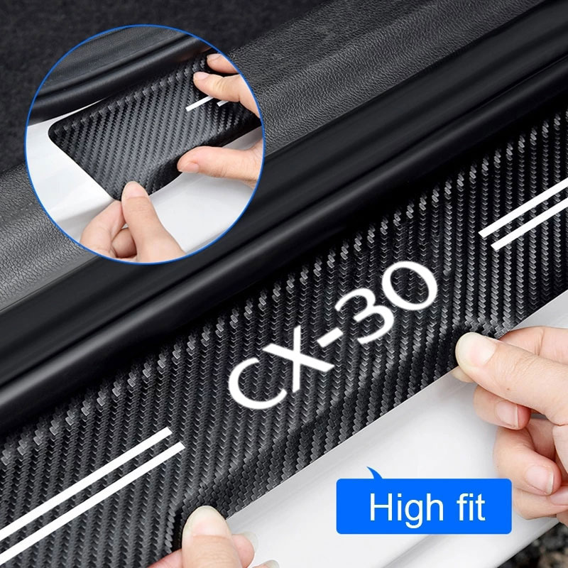 Car Door Sill Guard Plate Thre - Crepe Pan Carbon recensie en prijs