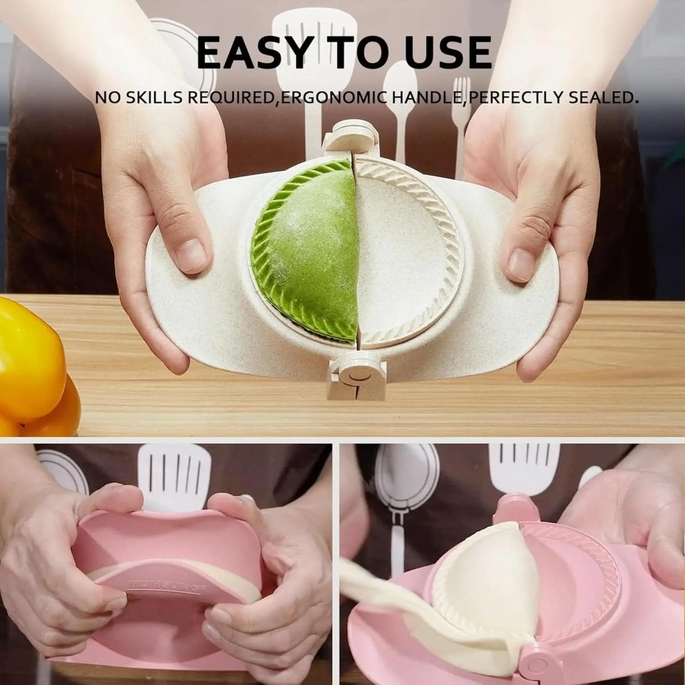 Dumpling Maker Set with Dough  - Dumpling Press Set recensie en prijs
