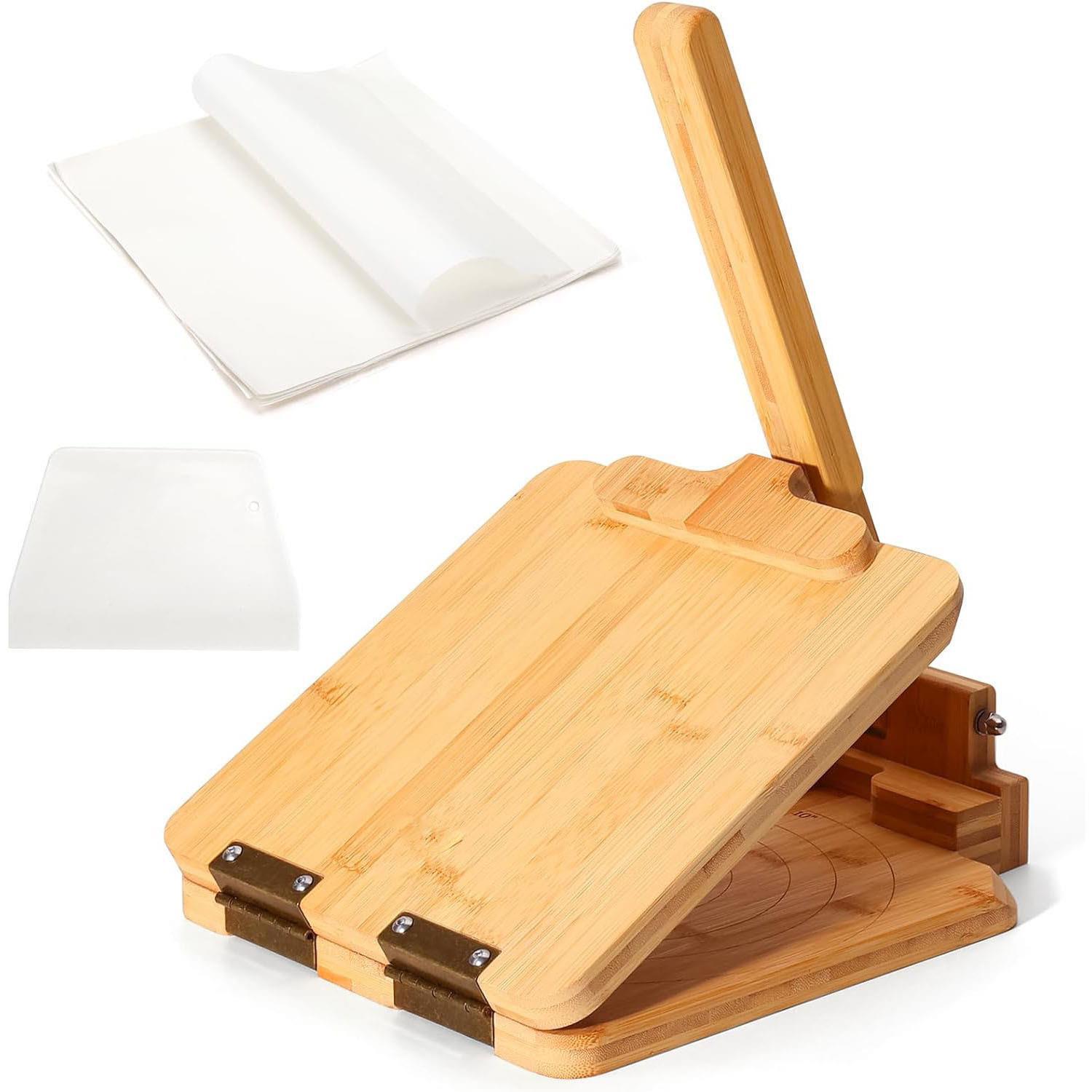 Hot-selling bamboo and wood to - Dumpling Press Set recensie en prijs