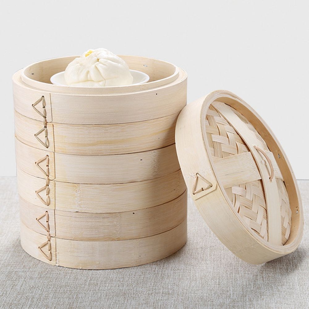 Handle Steam Basket Makes Tast - Bao Steamer Bamboo recensie en prijs