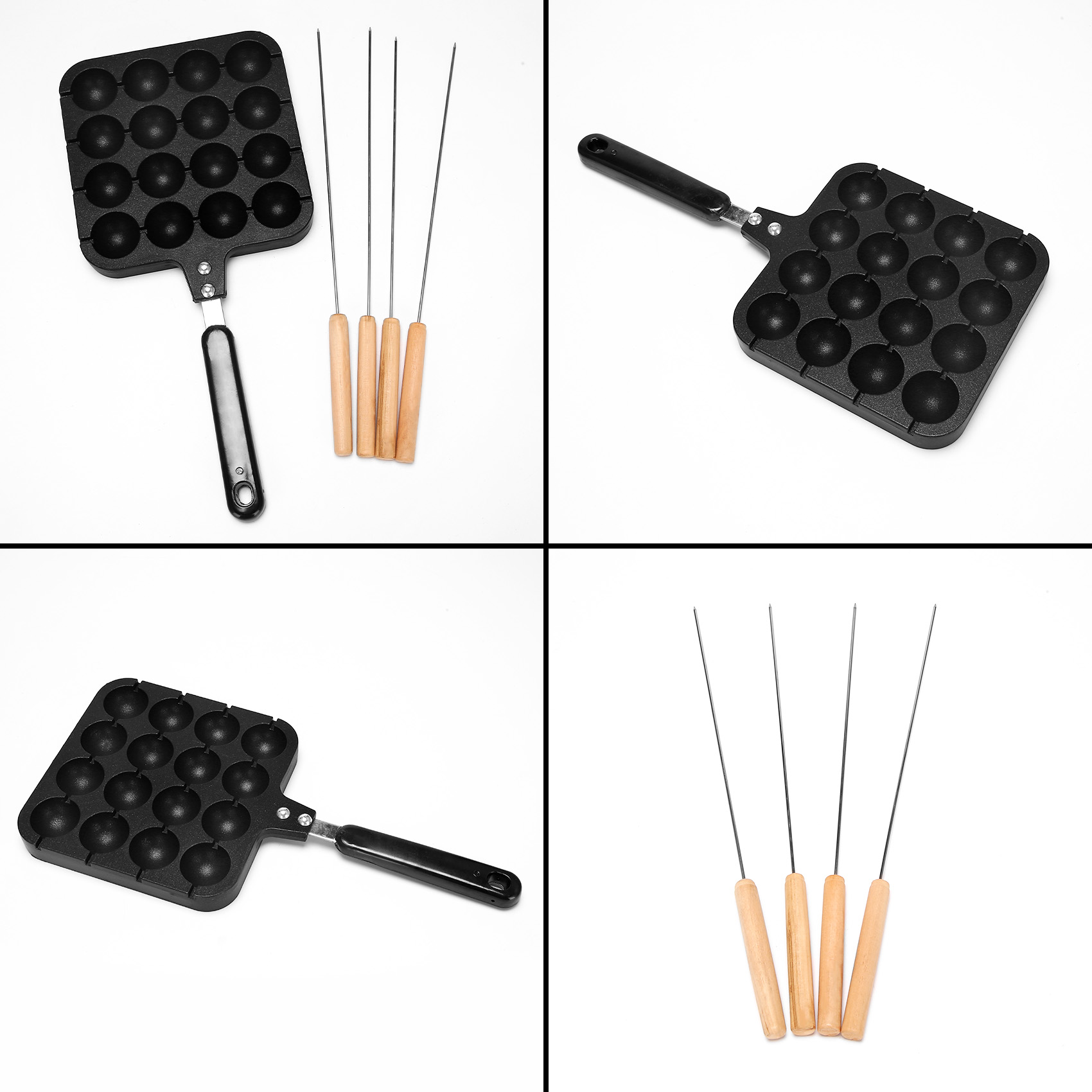 F-T 16 Holes Aluminum Takoyaki - Takoyaki Grill Plate recensie en prijs