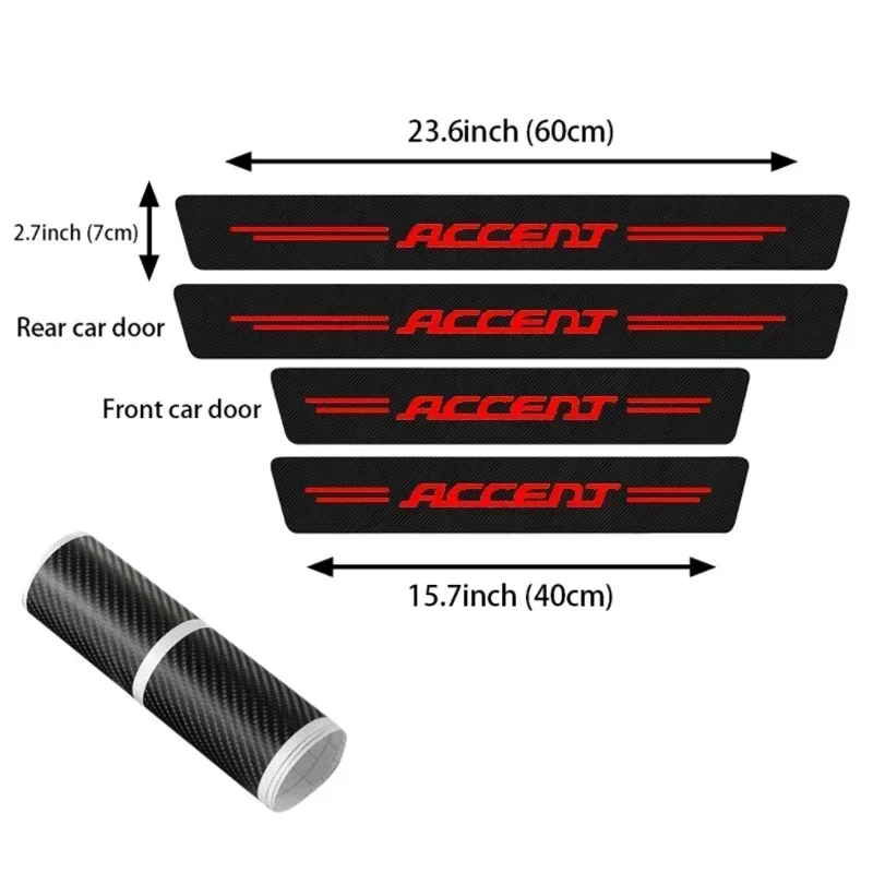Car Styling Door Threshold Sil - Crepe Pan Carbon recensie en prijs