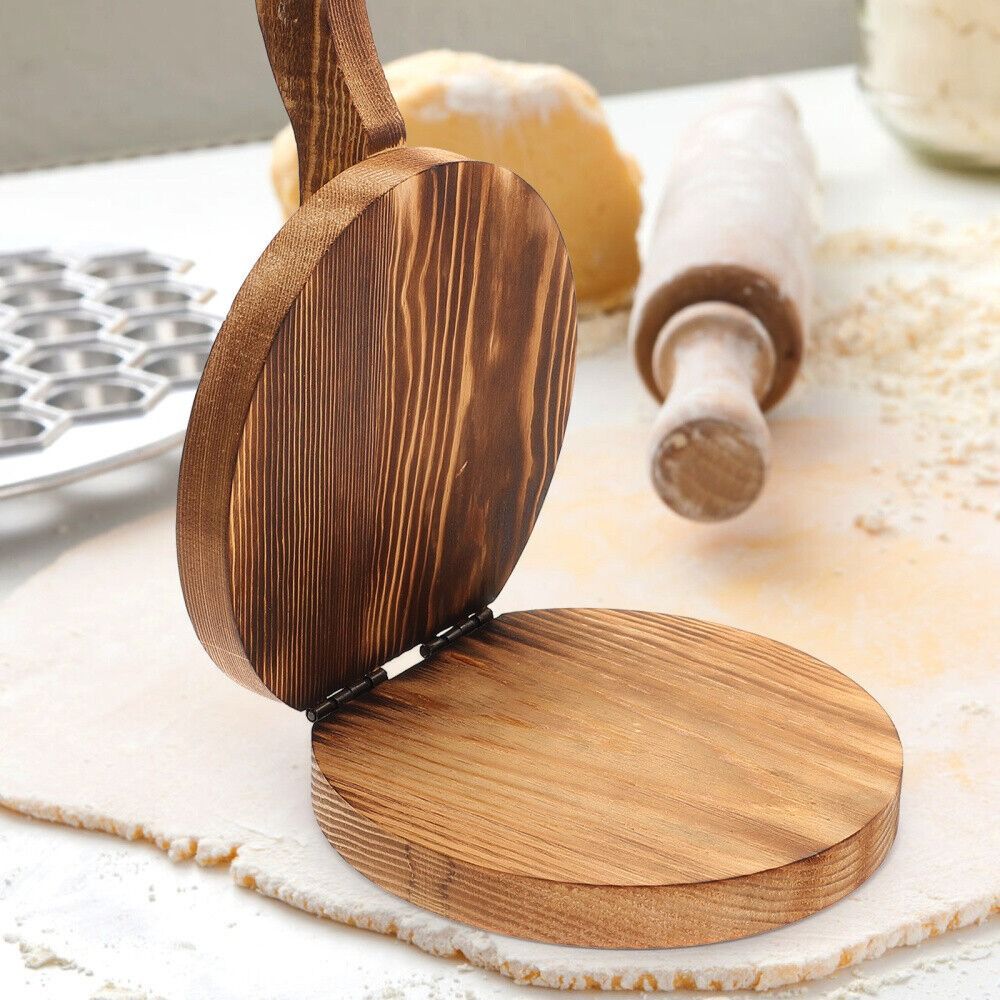 Wooden Dough Presser Chapati P - Dumpling Press Set recensie en prijs